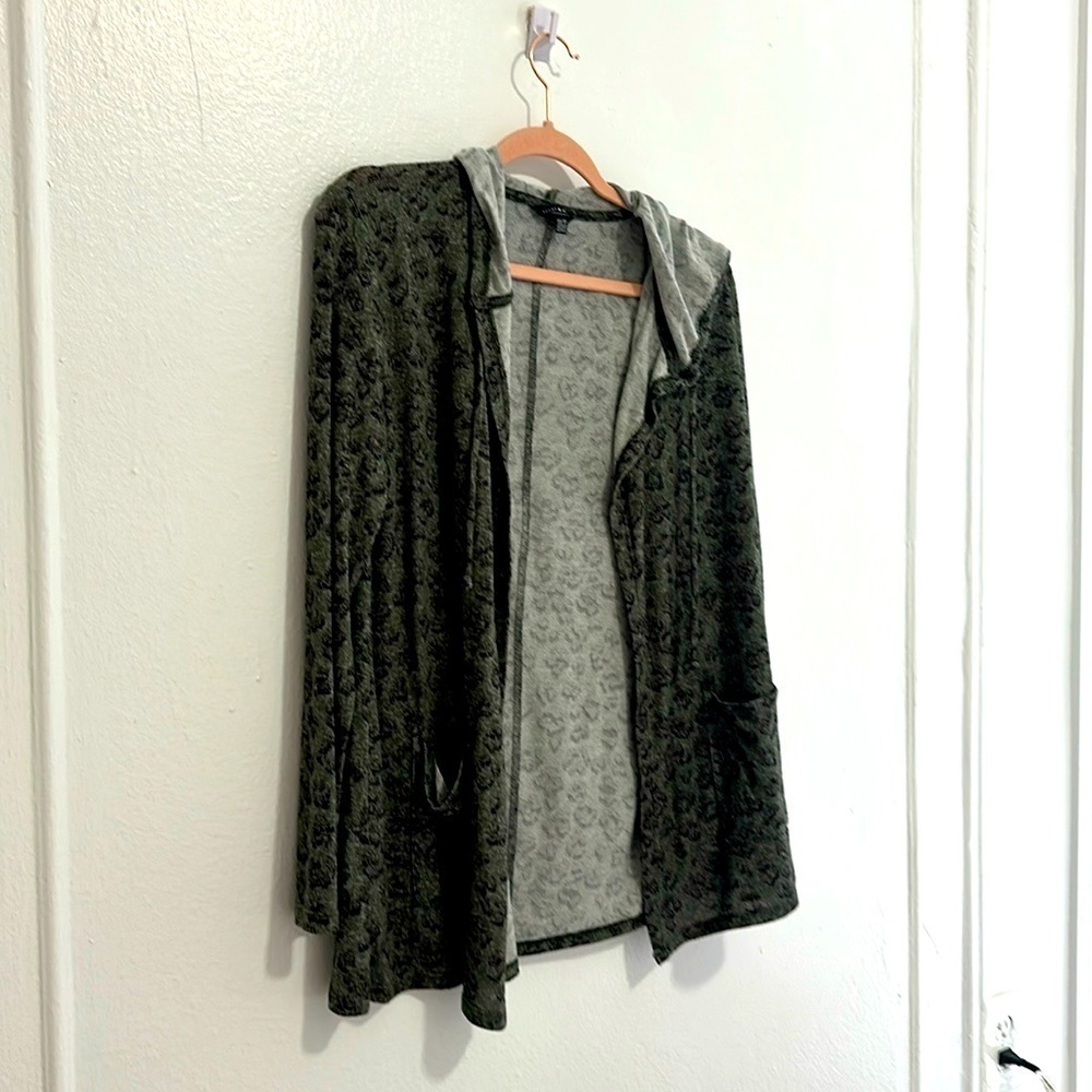 Lucky Brand Green Cardigan